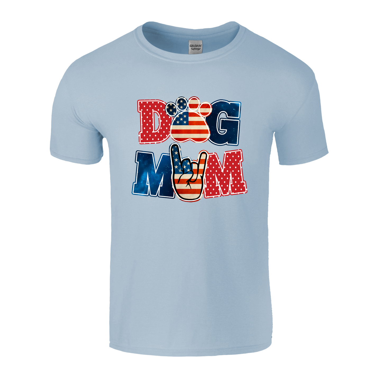 Dog Mom USA T-Shirt