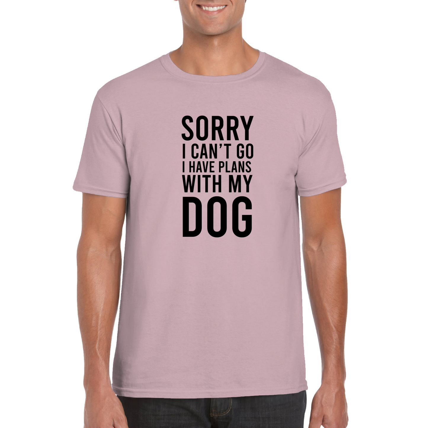 Sorry I Can't Go I Have Plans With My Dog T-Shirt