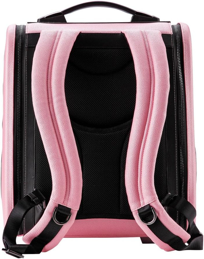 C0101 Innovative Fashion Bubble Pet Travel Carrier Backpack for Cats Dogs Puppy, Pink