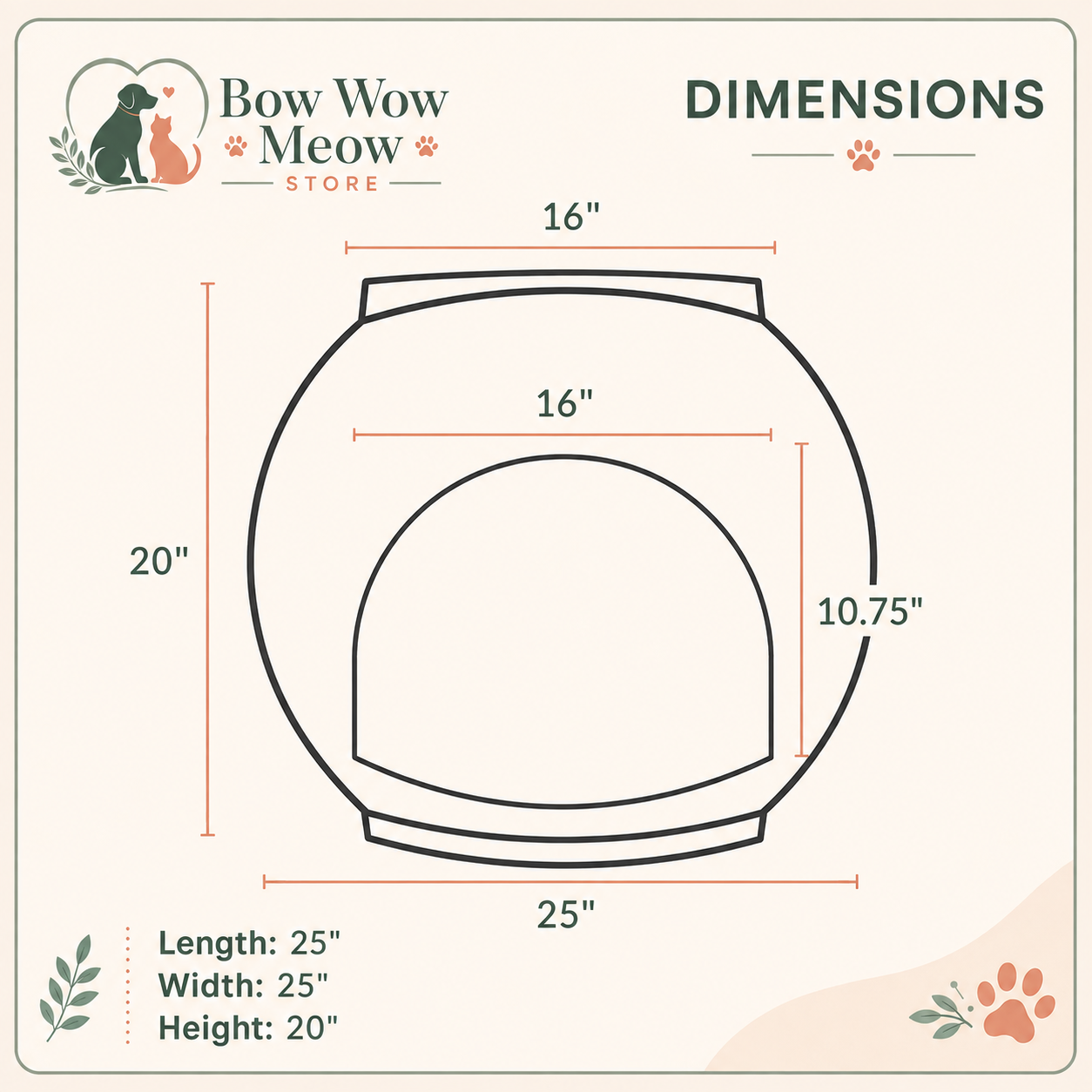 Igloo Indoor Dog Bed & Cat Bed in Smoke, Multipurpose Pet Bed with Table Top, Claw-Proof Faux Rattan Is Easy to Clean, Includes Washable & Replaceable Covered Cushion