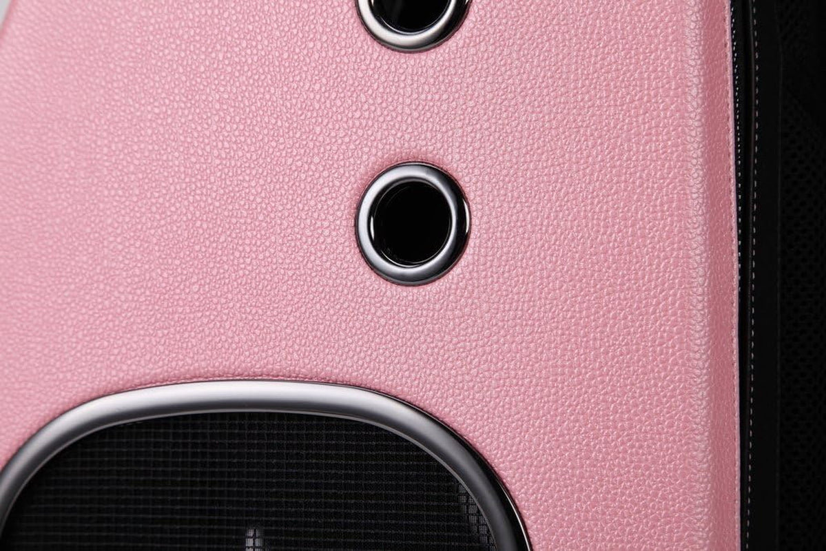 C0101 Innovative Fashion Bubble Pet Travel Carrier Backpack for Cats Dogs Puppy, Pink