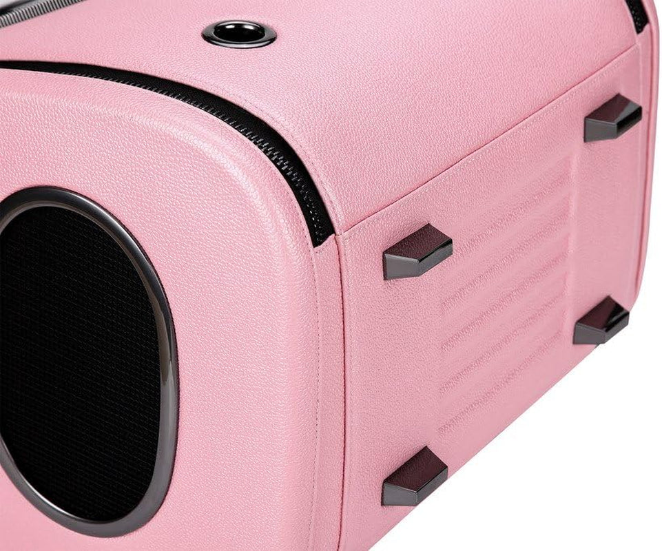 C0101 Innovative Fashion Bubble Pet Travel Carrier Backpack for Cats Dogs Puppy, Pink