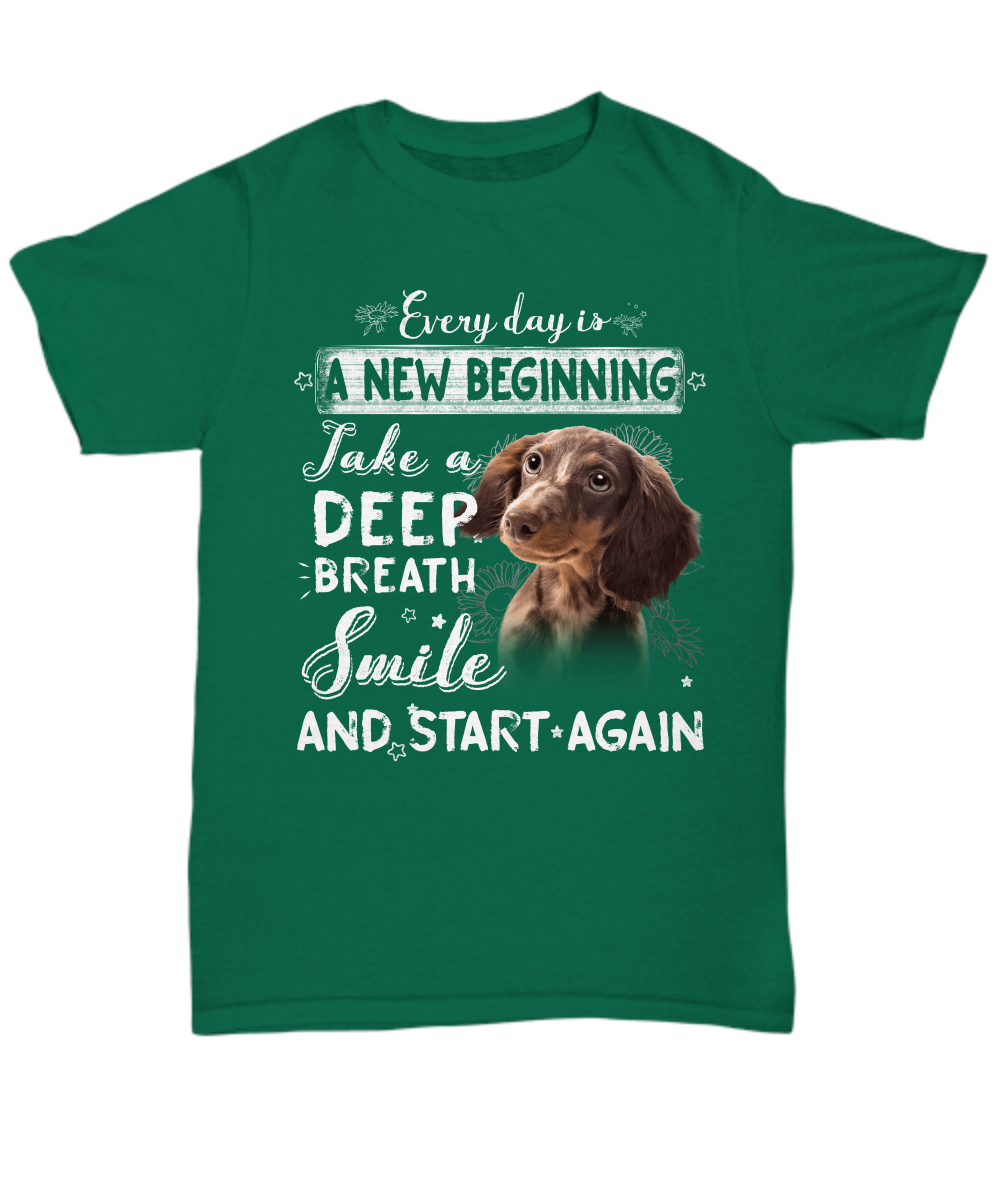 New Beginning - Dachshund Unisex T-shirt
