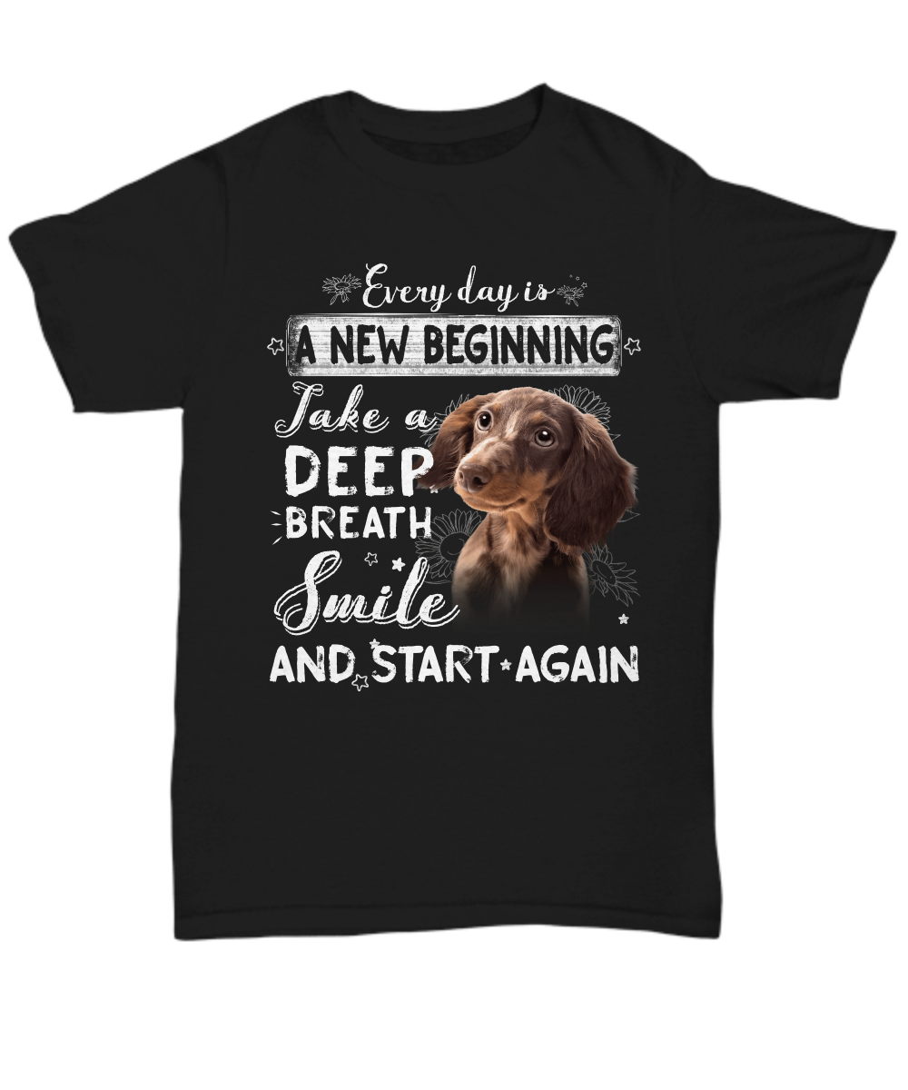 New Beginning - Dachshund Unisex T-shirt