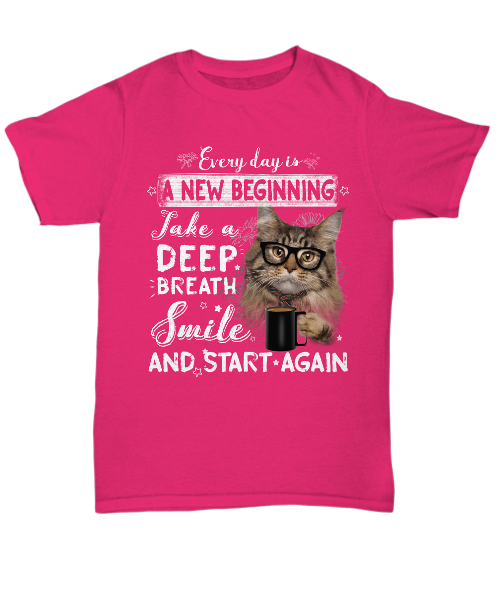 New Beginning - Cute Cat Unisex T-shirt