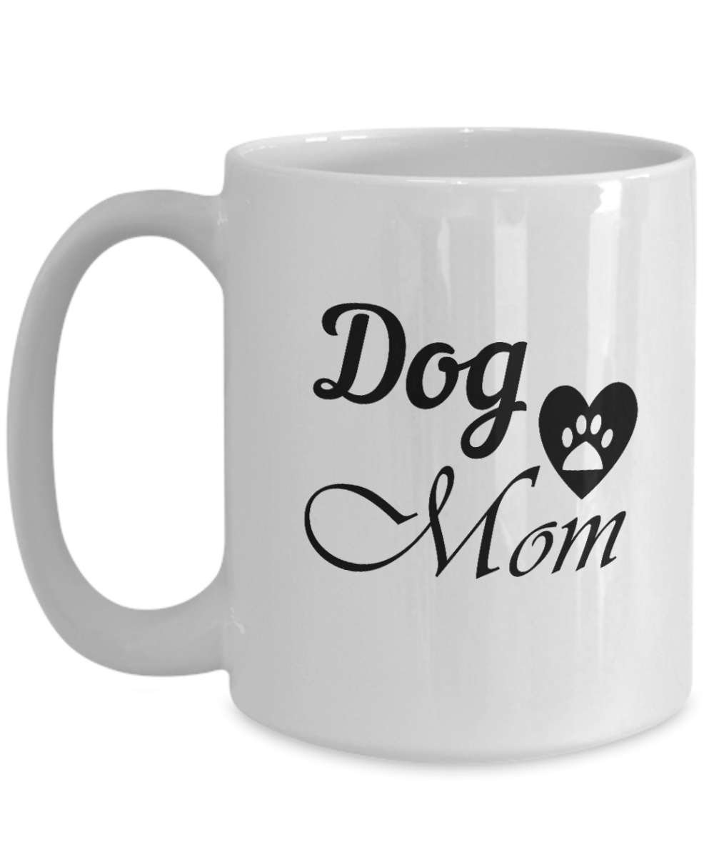 Dog Mom 15oz Ceramic Mug