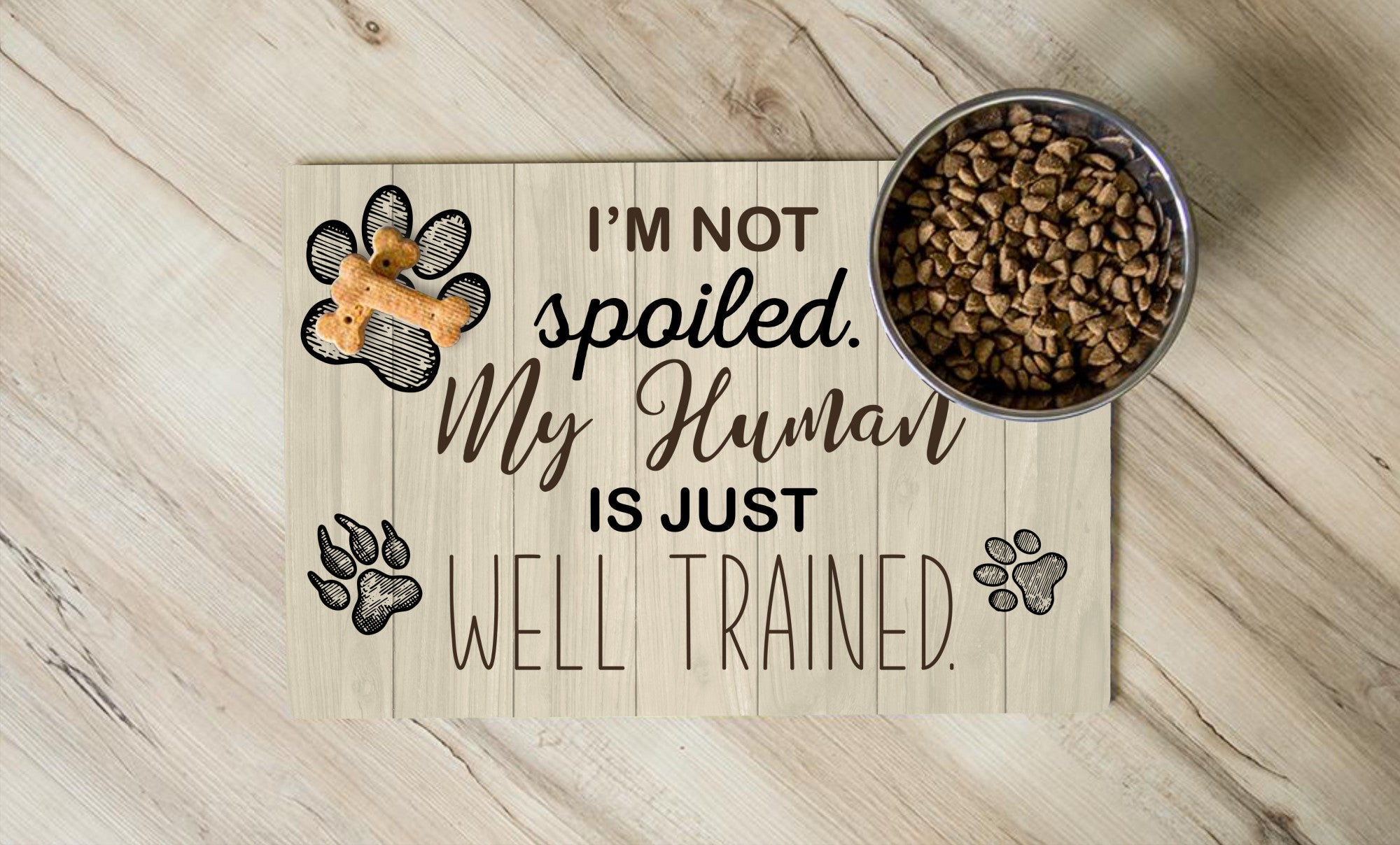 Pet Placemat - I'm Not Spoiled