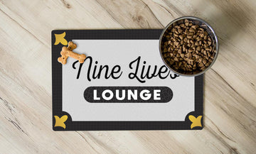 Pet Placemat - Nine Lives Lounge